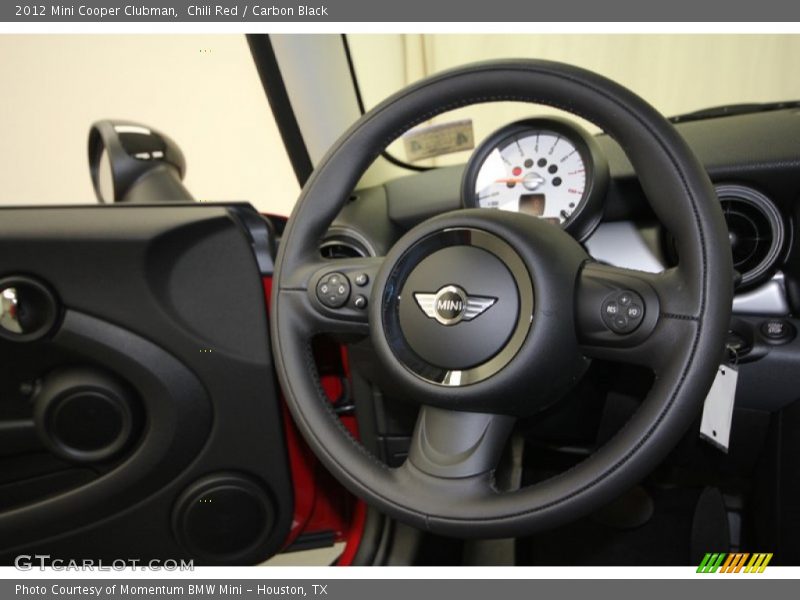Chili Red / Carbon Black 2012 Mini Cooper Clubman