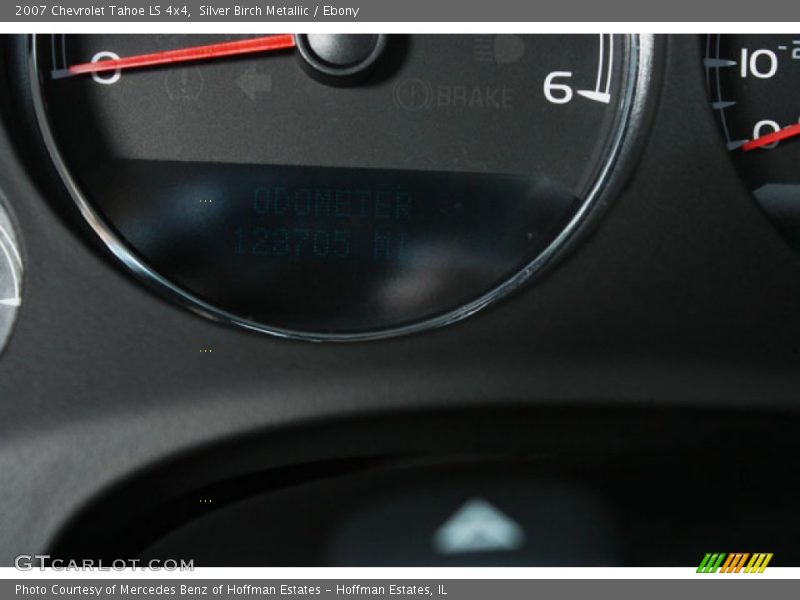 Silver Birch Metallic / Ebony 2007 Chevrolet Tahoe LS 4x4