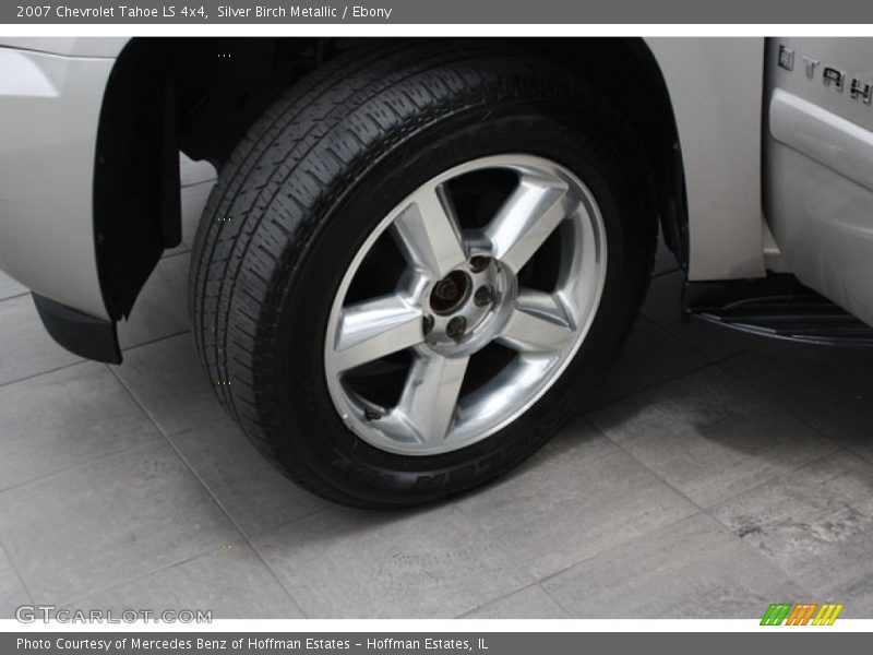 Silver Birch Metallic / Ebony 2007 Chevrolet Tahoe LS 4x4