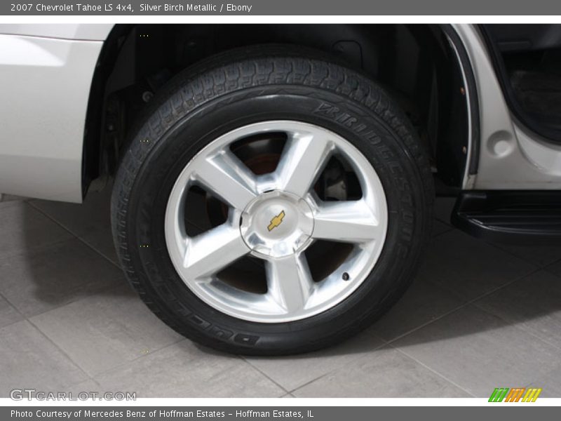 Silver Birch Metallic / Ebony 2007 Chevrolet Tahoe LS 4x4