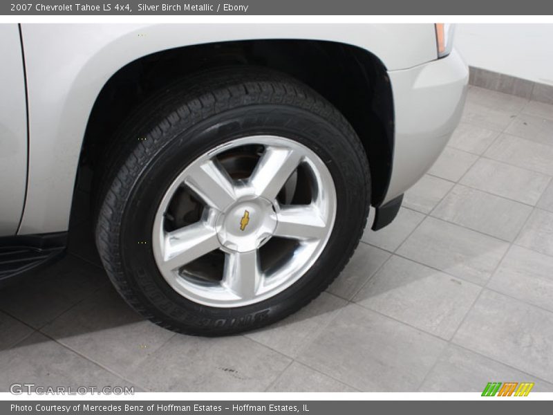 Silver Birch Metallic / Ebony 2007 Chevrolet Tahoe LS 4x4