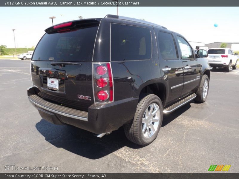Carbon Black Metallic / Cocoa/Light Cashmere 2012 GMC Yukon Denali AWD