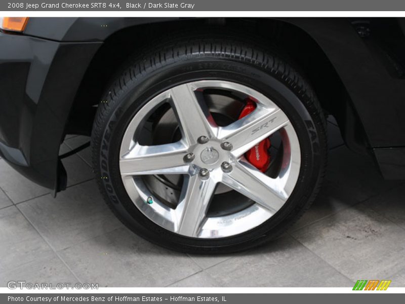 Black / Dark Slate Gray 2008 Jeep Grand Cherokee SRT8 4x4
