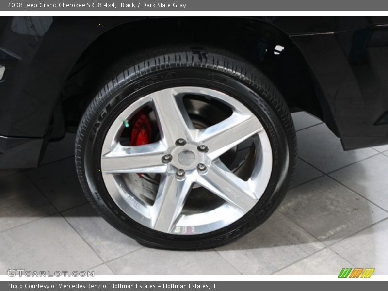 Black / Dark Slate Gray 2008 Jeep Grand Cherokee SRT8 4x4