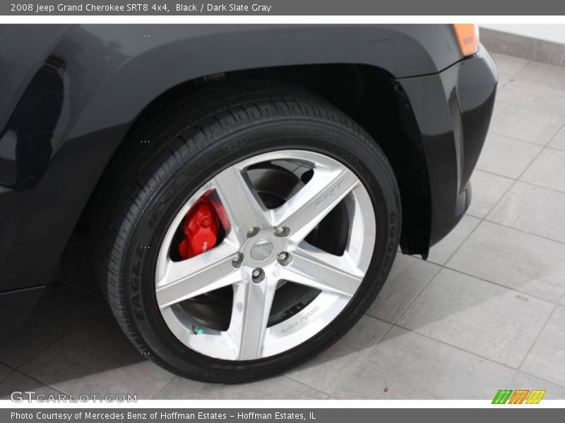 Black / Dark Slate Gray 2008 Jeep Grand Cherokee SRT8 4x4