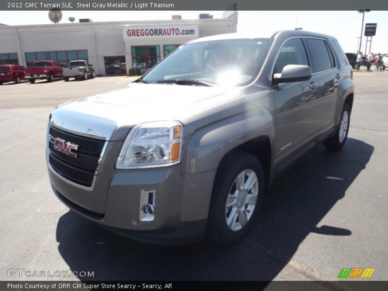 Steel Gray Metallic / Light Titanium 2012 GMC Terrain SLE