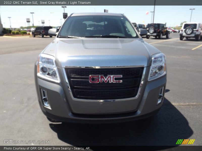 Steel Gray Metallic / Light Titanium 2012 GMC Terrain SLE