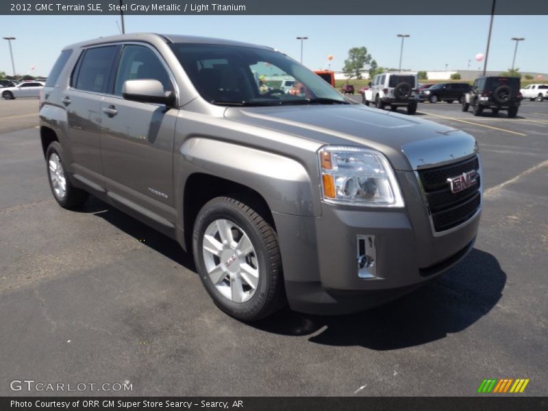 Steel Gray Metallic / Light Titanium 2012 GMC Terrain SLE
