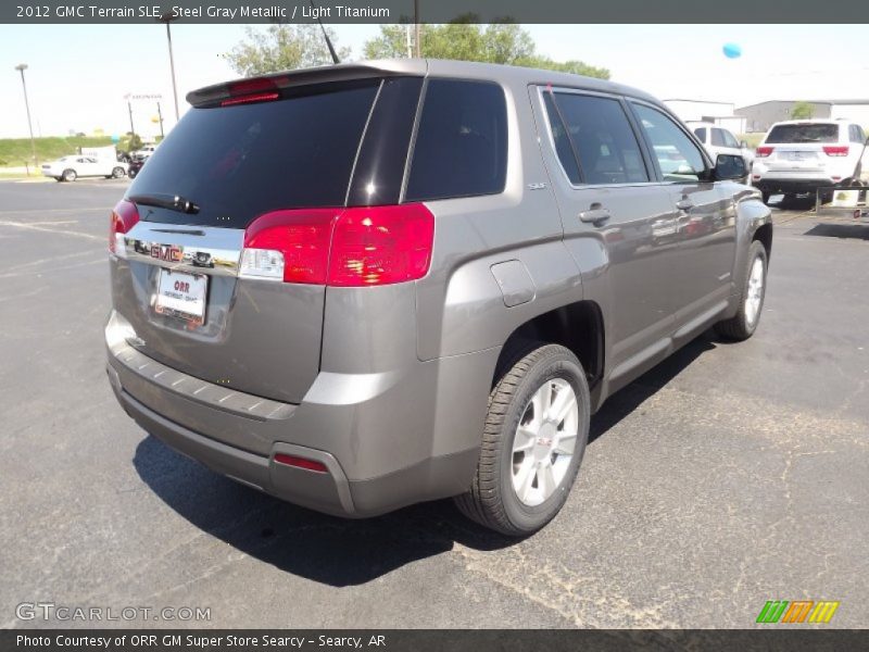 Steel Gray Metallic / Light Titanium 2012 GMC Terrain SLE