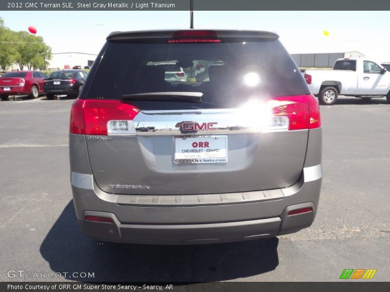 Steel Gray Metallic / Light Titanium 2012 GMC Terrain SLE