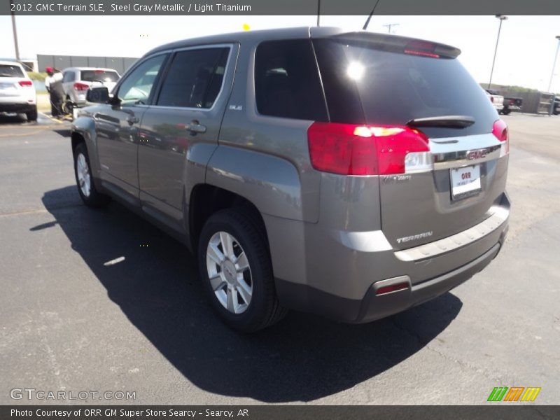 Steel Gray Metallic / Light Titanium 2012 GMC Terrain SLE