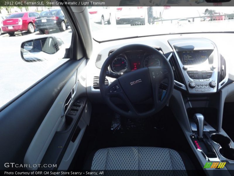 Steel Gray Metallic / Light Titanium 2012 GMC Terrain SLE