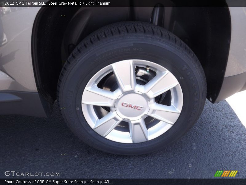 Steel Gray Metallic / Light Titanium 2012 GMC Terrain SLE