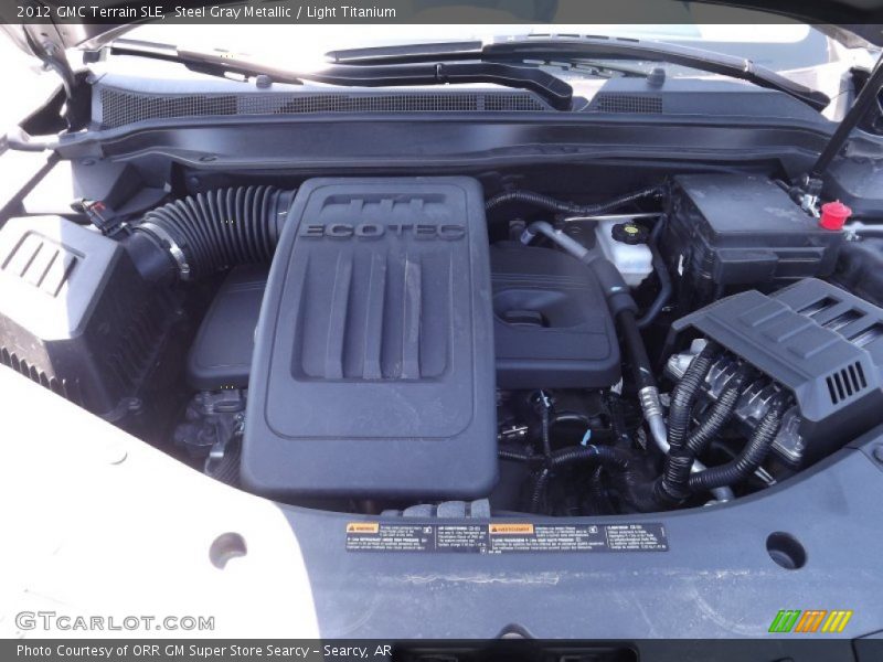 Steel Gray Metallic / Light Titanium 2012 GMC Terrain SLE