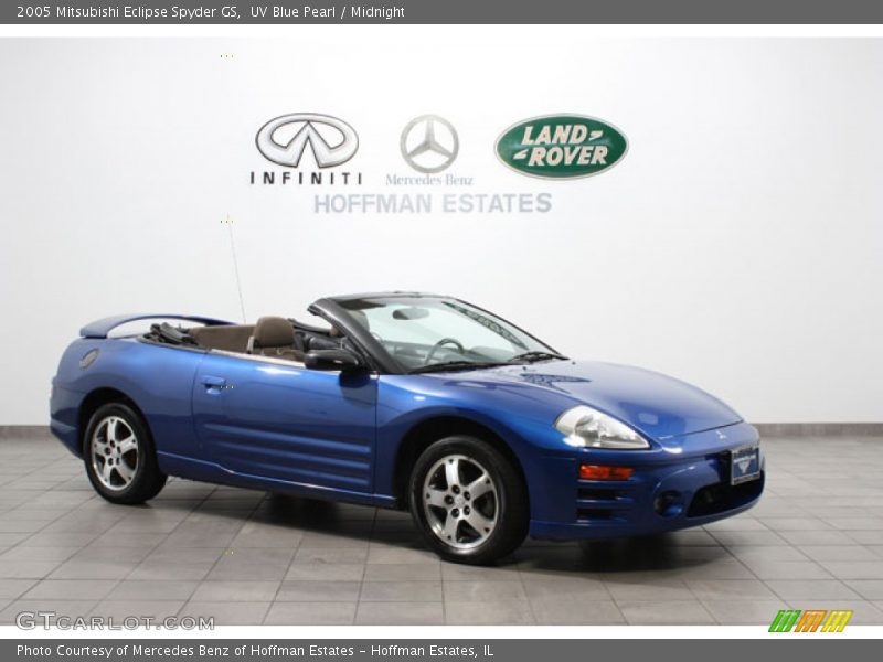 UV Blue Pearl / Midnight 2005 Mitsubishi Eclipse Spyder GS