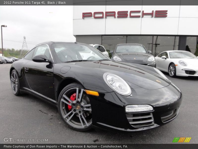 Front 3/4 View of 2012 911 Targa 4S