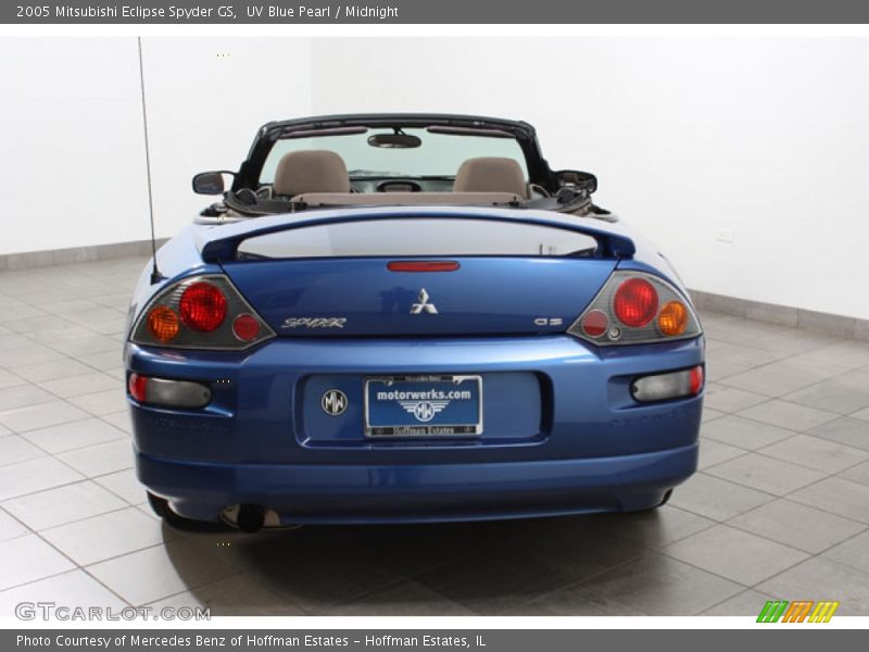 UV Blue Pearl / Midnight 2005 Mitsubishi Eclipse Spyder GS