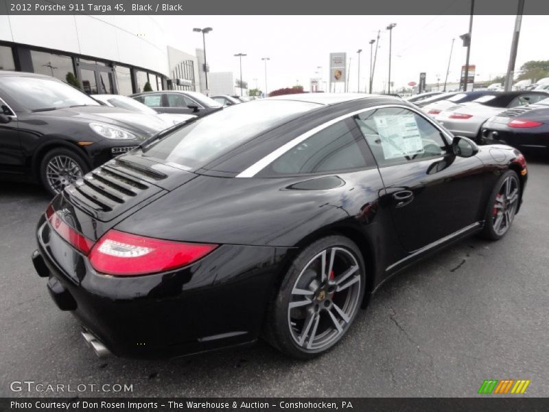  2012 911 Targa 4S Black