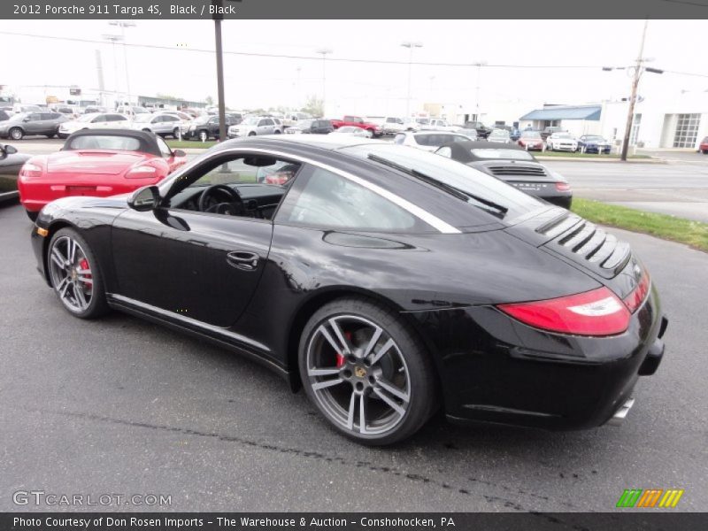  2012 911 Targa 4S Black