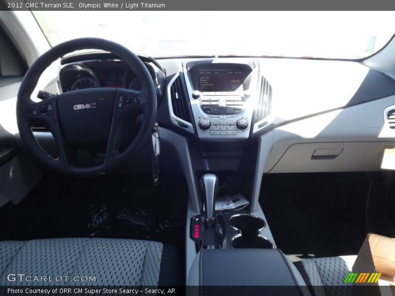 Olympic White / Light Titanium 2012 GMC Terrain SLE