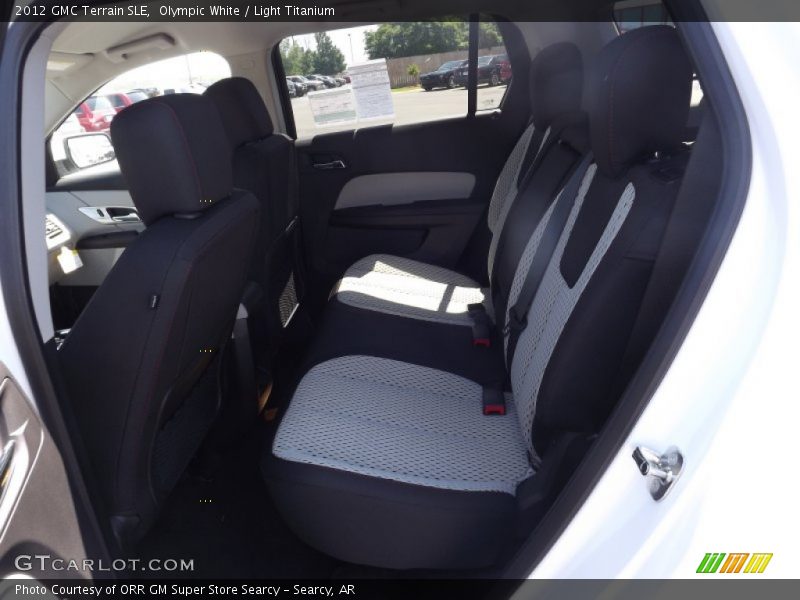 Olympic White / Light Titanium 2012 GMC Terrain SLE