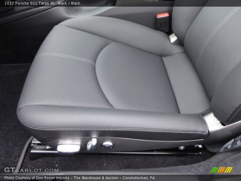 Front Seat of 2012 911 Targa 4S