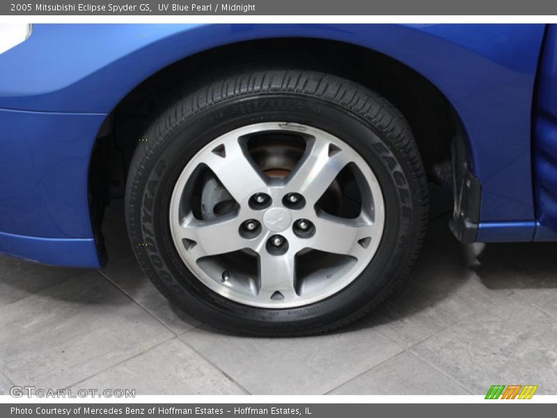 UV Blue Pearl / Midnight 2005 Mitsubishi Eclipse Spyder GS