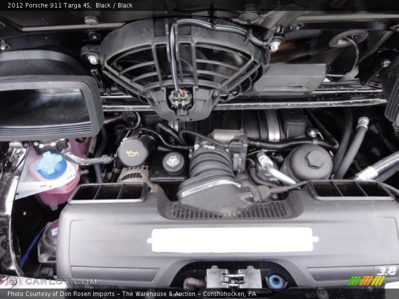  2012 911 Targa 4S Engine - 3.8 Liter DFI DOHC 24-Valve VarioCam Plus Flat 6 Cylinder