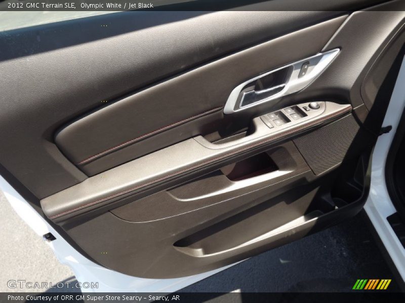 Olympic White / Jet Black 2012 GMC Terrain SLE
