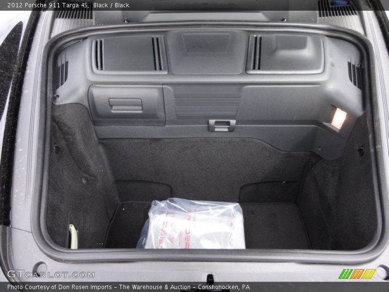 2012 911 Targa 4S Trunk