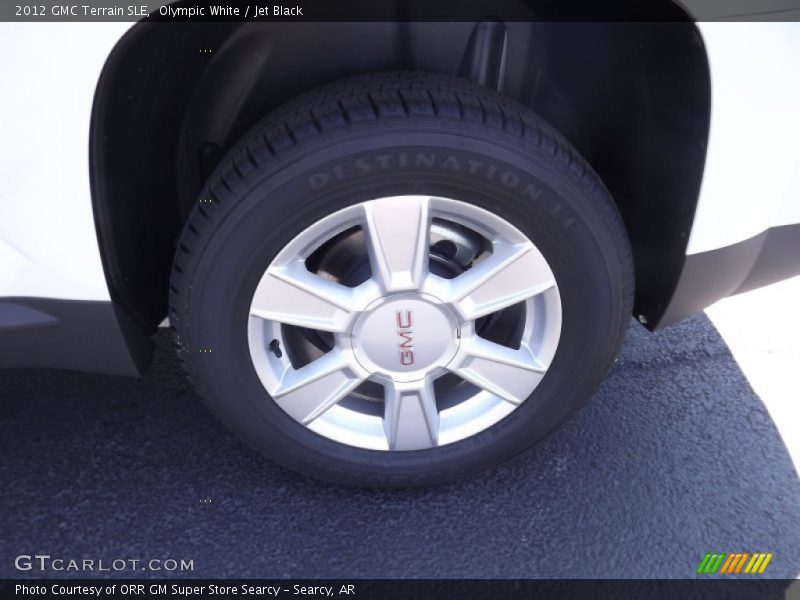 Olympic White / Jet Black 2012 GMC Terrain SLE