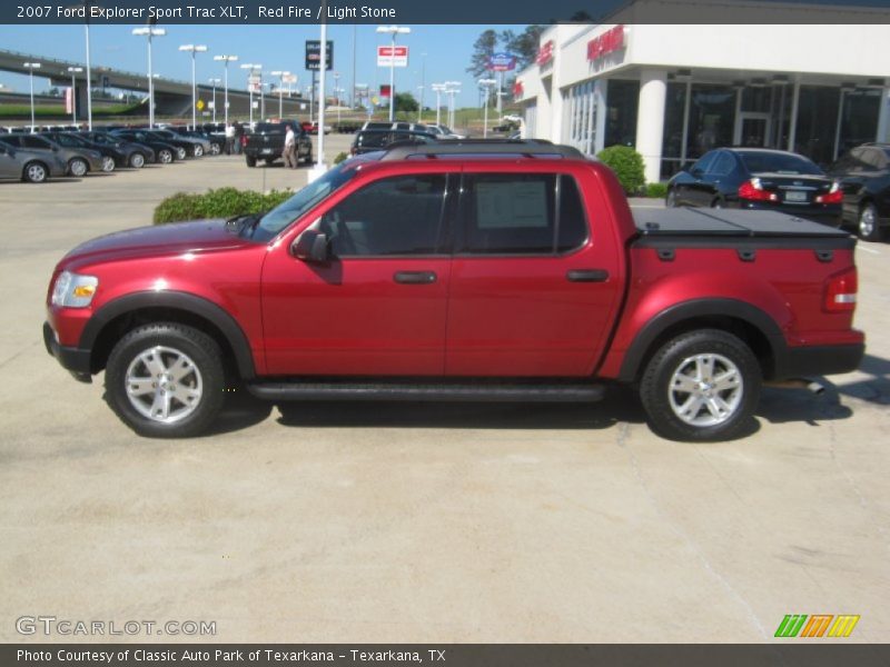 Red Fire / Light Stone 2007 Ford Explorer Sport Trac XLT