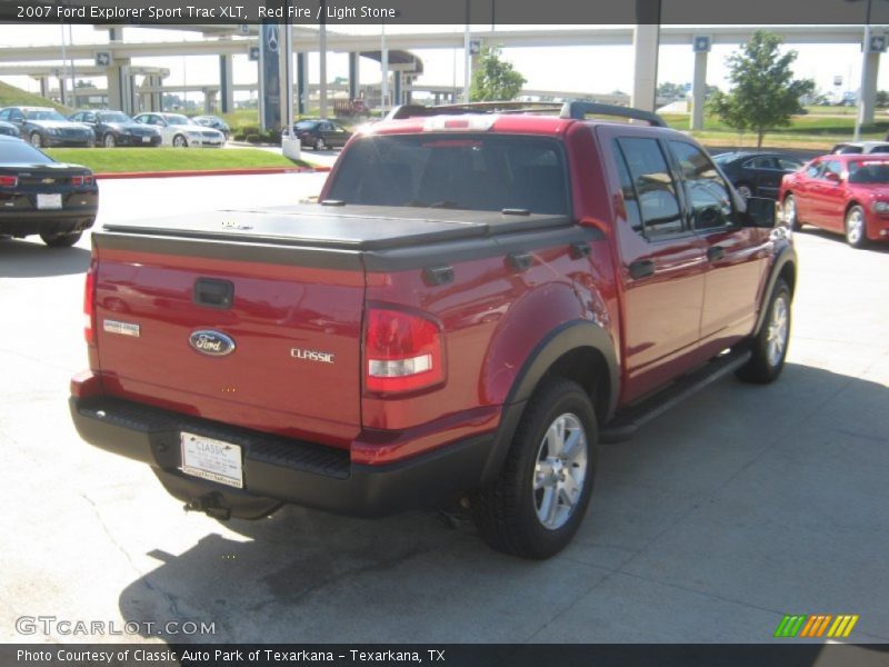 Red Fire / Light Stone 2007 Ford Explorer Sport Trac XLT