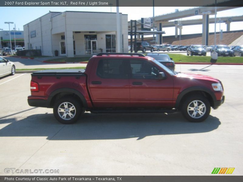 Red Fire / Light Stone 2007 Ford Explorer Sport Trac XLT