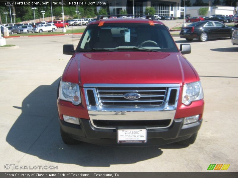 Red Fire / Light Stone 2007 Ford Explorer Sport Trac XLT