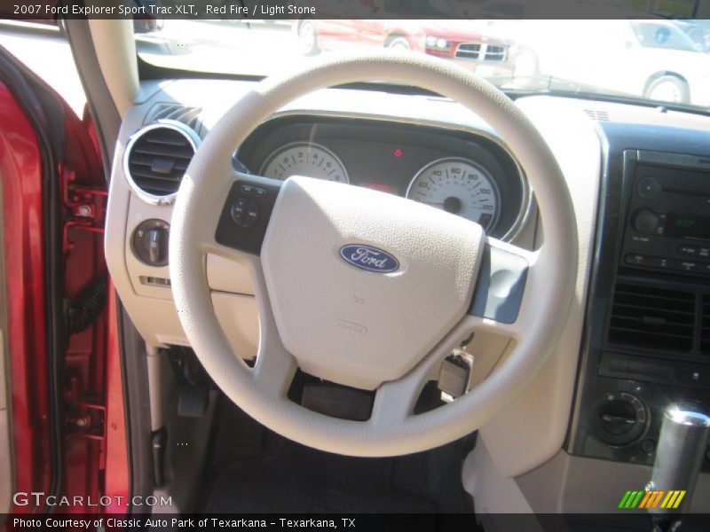 Red Fire / Light Stone 2007 Ford Explorer Sport Trac XLT
