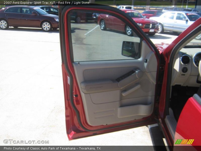 Red Fire / Light Stone 2007 Ford Explorer Sport Trac XLT