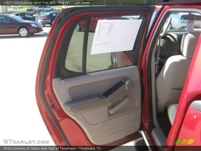 Red Fire / Light Stone 2007 Ford Explorer Sport Trac XLT