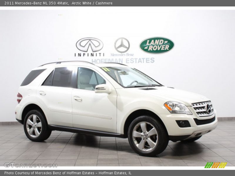 Arctic White / Cashmere 2011 Mercedes-Benz ML 350 4Matic