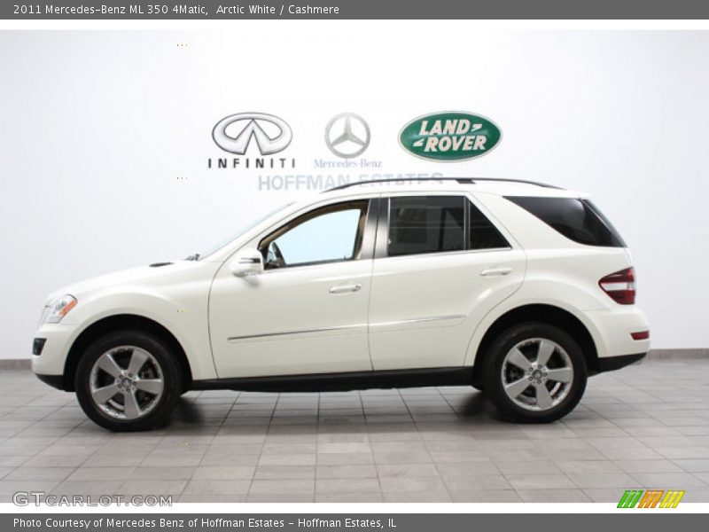 Arctic White / Cashmere 2011 Mercedes-Benz ML 350 4Matic