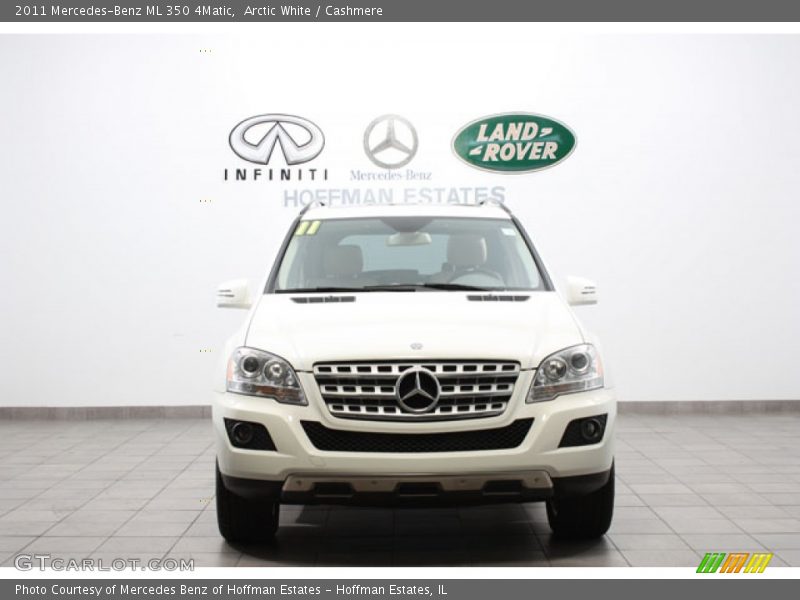 Arctic White / Cashmere 2011 Mercedes-Benz ML 350 4Matic