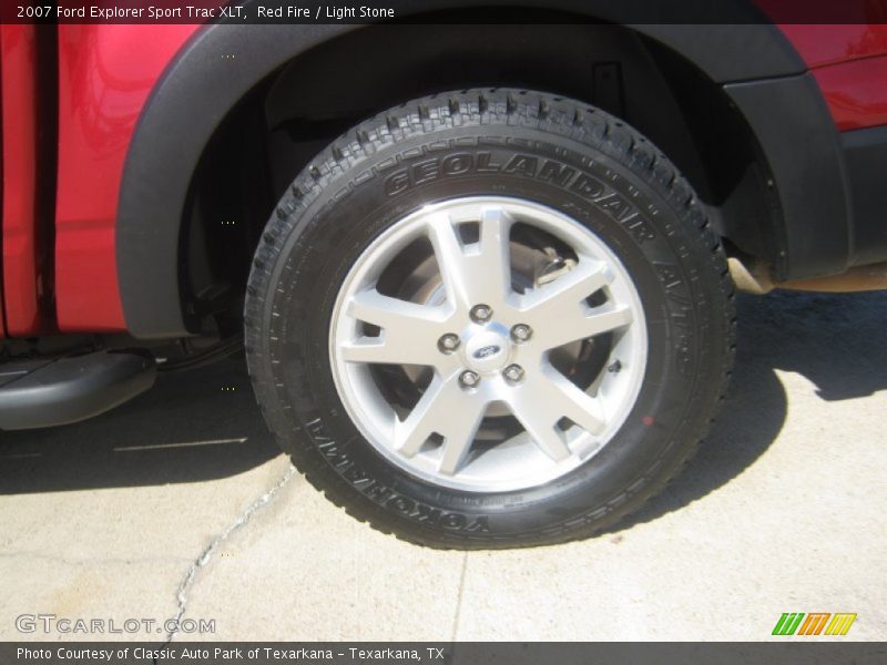 Red Fire / Light Stone 2007 Ford Explorer Sport Trac XLT