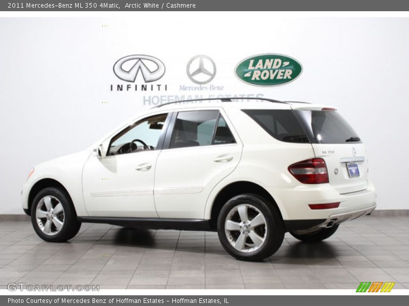 Arctic White / Cashmere 2011 Mercedes-Benz ML 350 4Matic