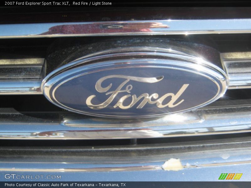Red Fire / Light Stone 2007 Ford Explorer Sport Trac XLT