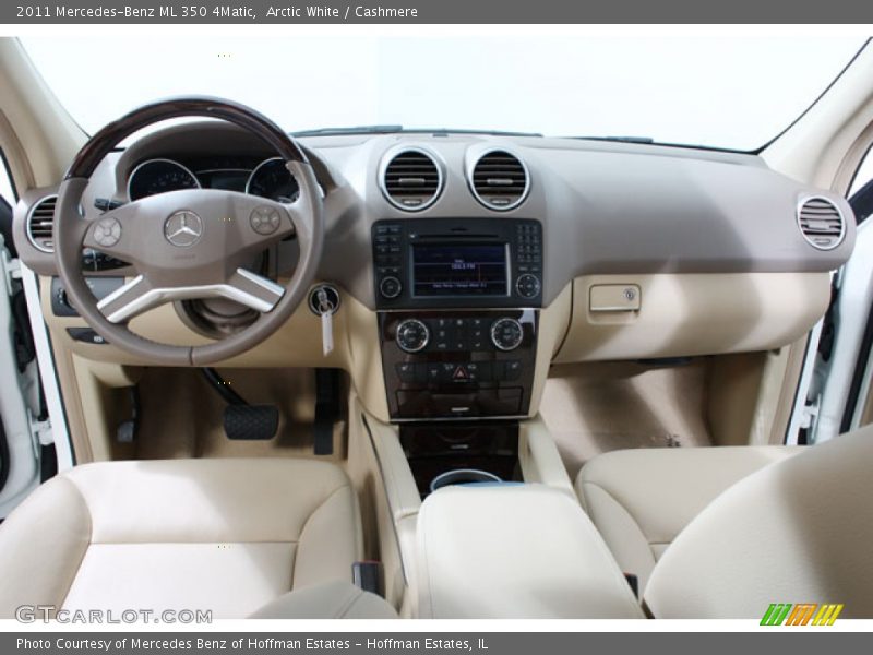 Arctic White / Cashmere 2011 Mercedes-Benz ML 350 4Matic