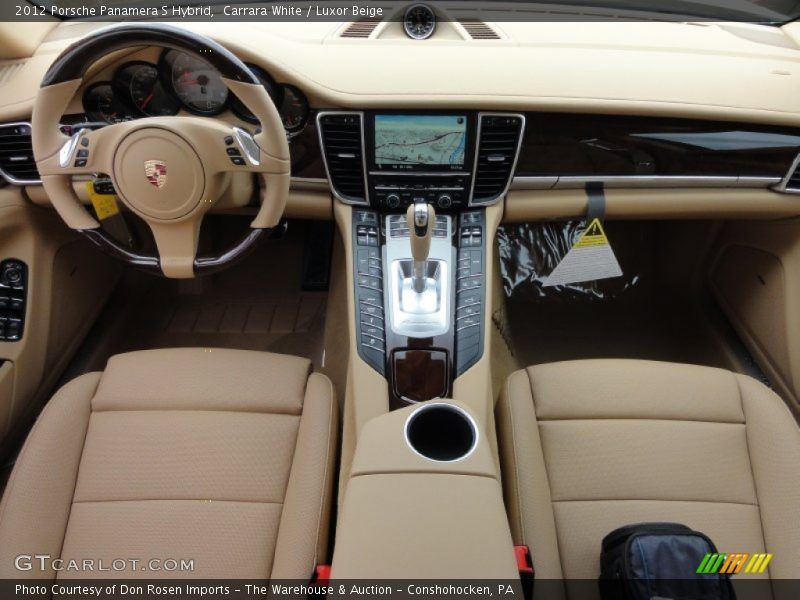 Dashboard of 2012 Panamera S Hybrid