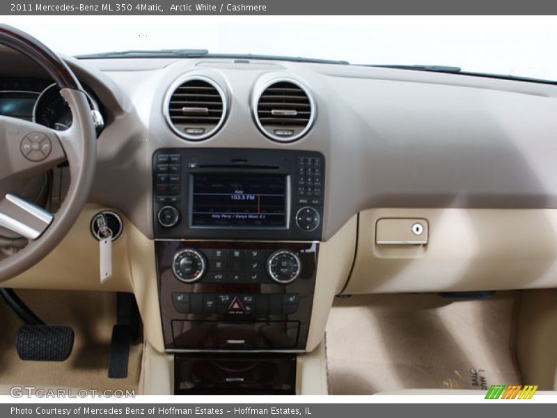 Arctic White / Cashmere 2011 Mercedes-Benz ML 350 4Matic