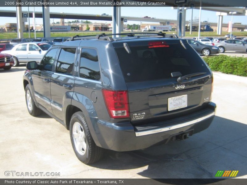 Steel Blue Metallic / Dark Khaki/Light Graystone 2006 Jeep Grand Cherokee Limited 4x4