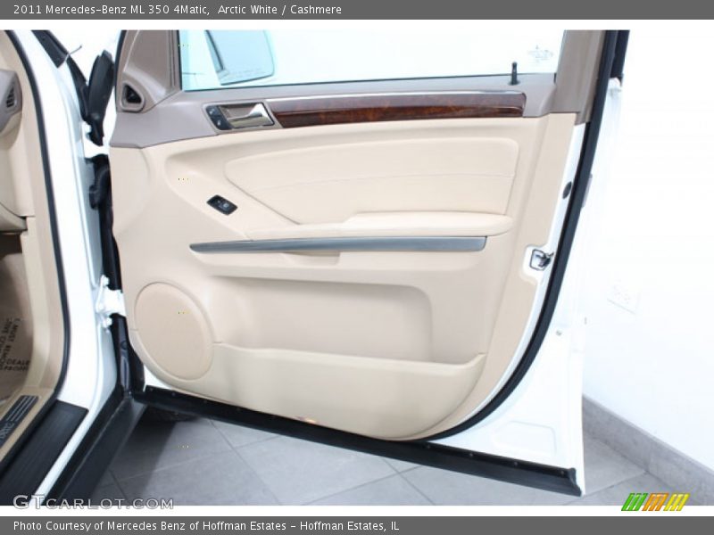 Arctic White / Cashmere 2011 Mercedes-Benz ML 350 4Matic