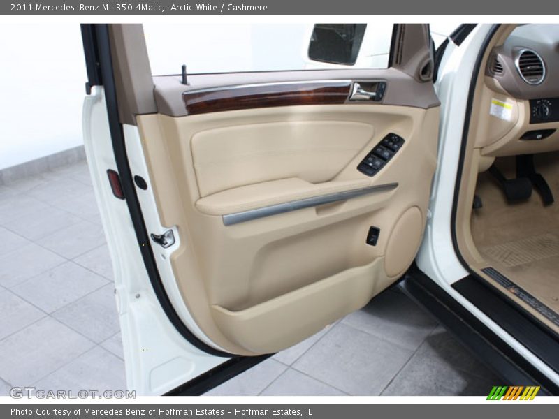 Arctic White / Cashmere 2011 Mercedes-Benz ML 350 4Matic